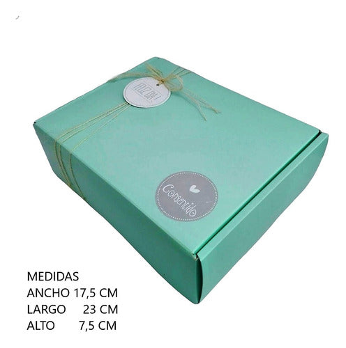 Set Aroma Caja Regalo Box Rosas Kit Relax Spa N45 Feliz Día