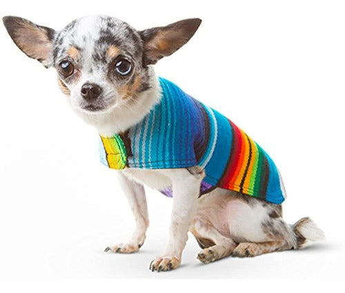 MOTTA IMPORTACIONES Poncho De Perro Hecho A Mano De Mexicana Serape Manta De Per 0