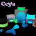 Ceya Glow in the Dark Pigment Powder 150g Red 7