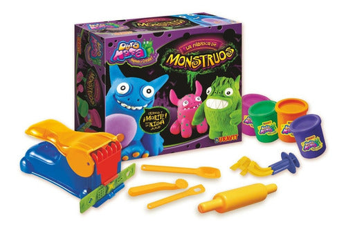 717 Monster Modeling Dough Set Duravit from Juguetería del Tomate 0