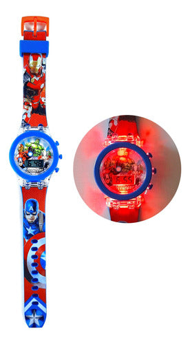 Heros Reloj Juguete C/ Luces Led Multicolores Paw Patrol Y Mas 0