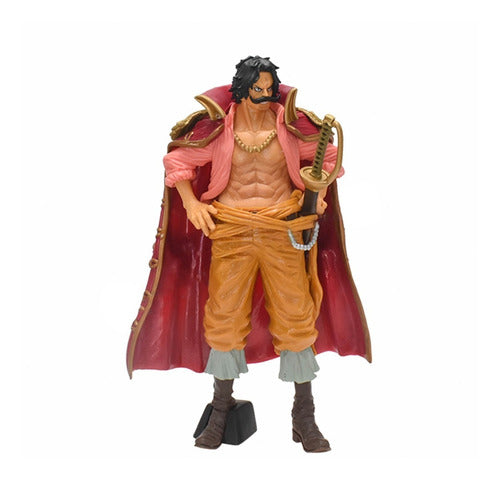 Figura One Piece Roger D Gold Rey De Los Piratas Luffy 0