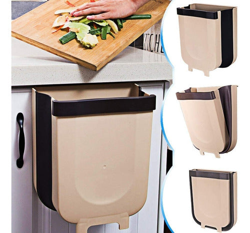 MAUMAU OBJETOS Foldable Trash Bin for Kitchen and Bathroom 5