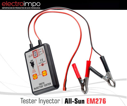 All-Sun Pulso De Inyección Tester Combustible EM276 12V 6