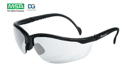 MSA Maverick UV400 Anti-Scratch Safety Glasses 1