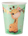Safari Animals Polypaper Cup for Events 240cc Pack of 10 10