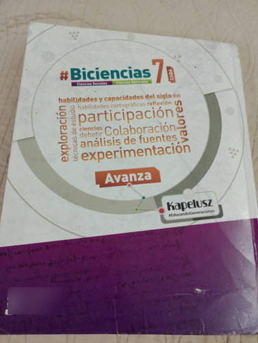 Libro Avanza #biciencias 7 Caba. 3