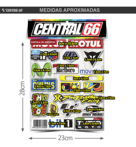 Cartela Adesivos Resinados M04 Psvita Gameboy 1