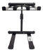 Pyle Portable Folding Laptop Stand Standing Table With Ad 1