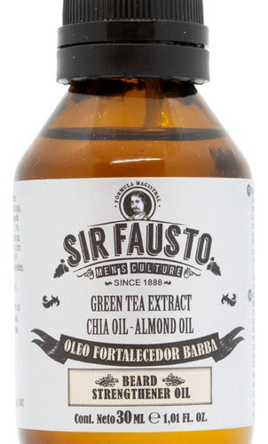 Sir Fausto Strengthening Beard Oil 30ml 2