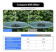 Amiaedu Solar Fountain, Powered Water 4W Pump with LED Lights 5