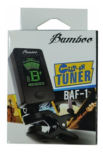 Bamboo Chromatic Clip Tuner Model BAF-1 1