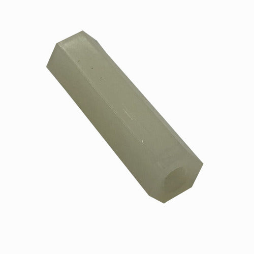 Quiwi Separador Plastico Roscado Hembra-Hembra 10mm M3 X20 0