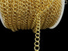 50 Meters Golden 7x5mm Chain #60 Bijou Deco Crafting Pack 1