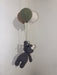 Handmade Amigurumi Rhinoceros Pendant with Balloons 6