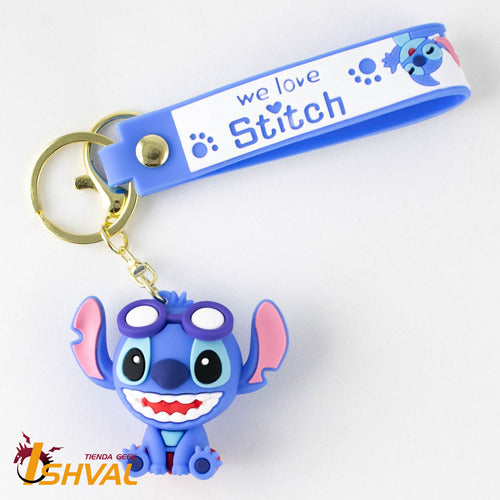 Geek Rubber Keychain - Anime, Comics, and Drawings Characters 19