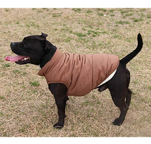 Joydaog Chaqueta De Perro Abrigada Con Forro Polar De 2 Capa 5