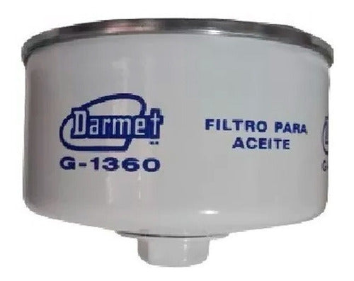 DARMET Oil Filter G-1360 for Chevrolet S10. Eq Mann W1323 1