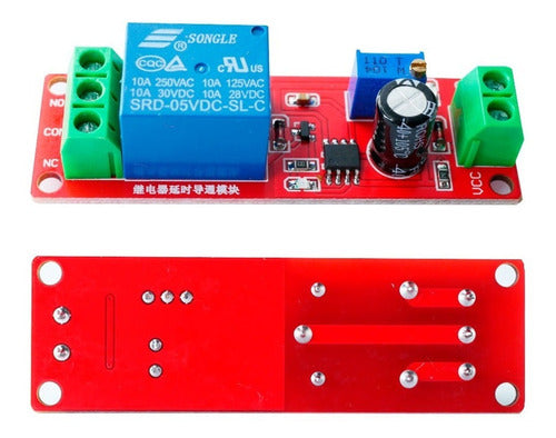 Timer Delay Relay Module NE555 for Automation Development 2