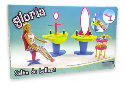 Gloria Salon De Belleza C/ Accesorios Para Muñecas Jeg 2919 2