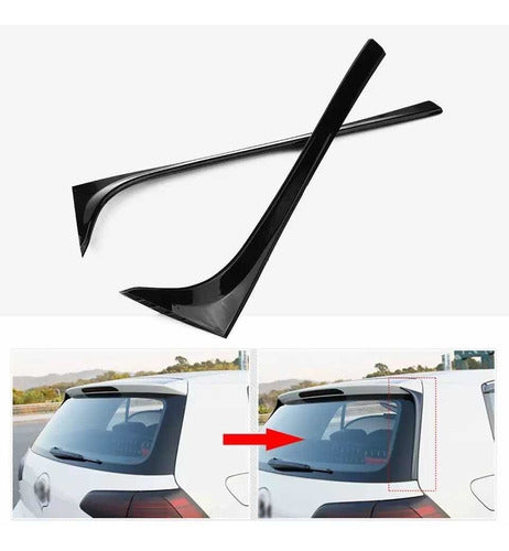 Aleron Spoiler Lateral Luneta Trasera Golf Mk7 2014 2018 0