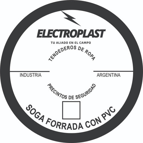 Electroplast PVC Coated Rope 5 Mm Polyethylene 150 Meters 1