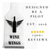 Wine Wings Bolso Reutilizable Para Botellas De Vino De 8 Piezas 4