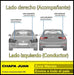 Volkswagen Suran 2010-2014 Left Interior Rear Tail Light 2