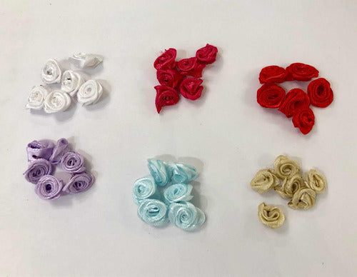 Sarahs Accesorios 100 Raso Rococo Flowers 1cm to 13mm Super Offer! 2