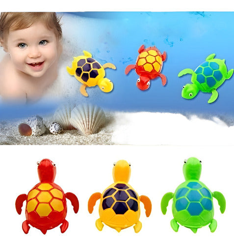 Turtle Bath Toy - Floating Animal Fun 0