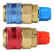 CarBole R134a Auto Quick Coupler Copper Connector Adapters 5