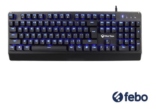 Meetion Gaming Mechanical Keyboard USB RGB MK01 PS4 Febo 1