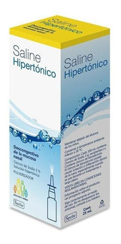 Spefar S.A. Saline Hipertónico 25 Ml Gotas Nasales 1