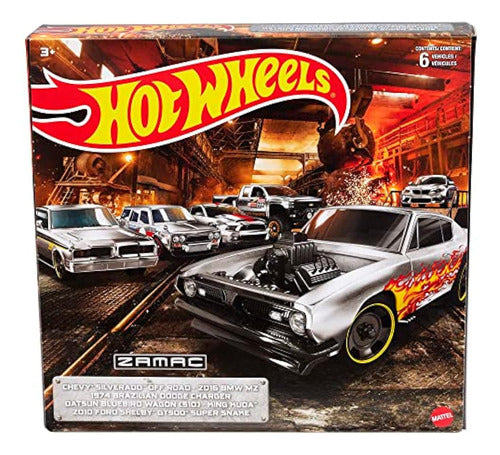 Hot Wheels Zamac - Multipacks De 6 Autos De 5