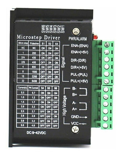 Controlador Motor Paso A Paso Tb6600 Ventaabsoluta 0