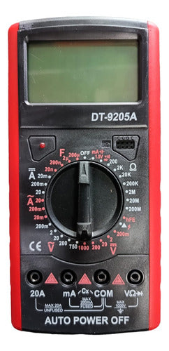 DT-9205A Digital Capacimeter Multimeter 0