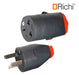 Richi Pack X10 Front Outlet Male Female Bipolar Socket with Ground 1