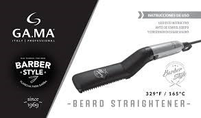 GA.MA Italy Beard Barber Style Circuit Comb / Iron 3