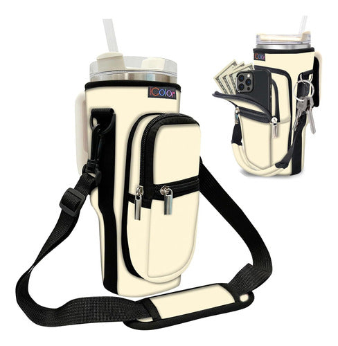 Icolor Water Bottle Carrier for Stanley 30oz 0