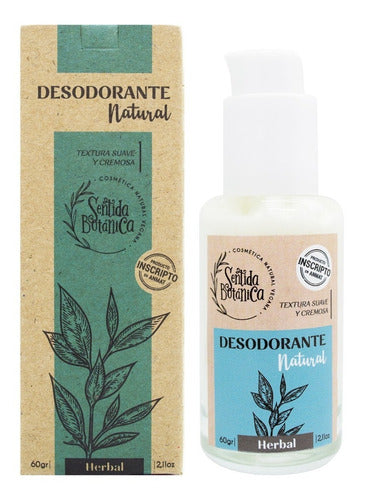 Sentida Botánica Natural Herbal Vegan Cream Deodorant 0