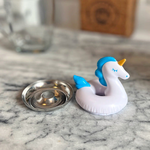 Infusor De Chá Genuíno Fred Unicorn Pool Float 2