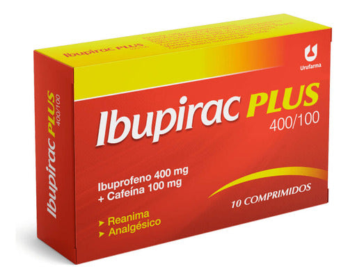 Urufarma Ibupirac Plus 400/100 X 10 Tablets 0