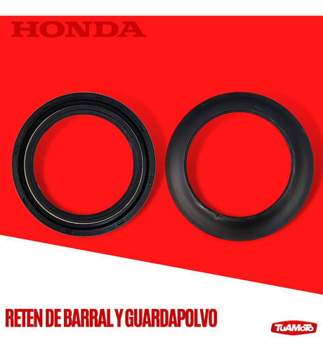 Honda Reten De Barral Y Guardapolvo NC 700 / CBR 600 / CB 500 2