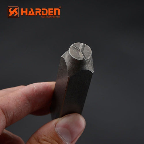 HARDEN Juego Letras De Marcar Golpe 6mm 27pzas 5