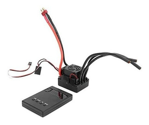 Esc Controlador De Velocidad Electronico 120a +card Para Rc 1