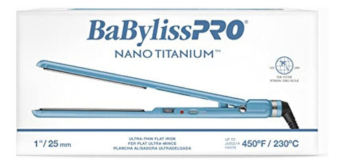 Babylisspro Nano Titanium - Plancha De Alisado 4