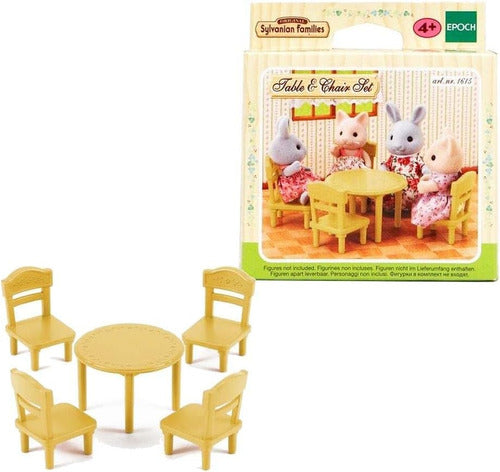 Sylvanian Families Accessories Table and Chairs Set +3 Years 2