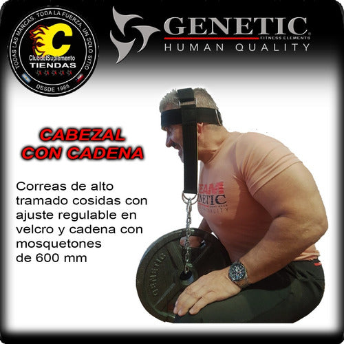 Genetic Mosqueton De Agarre Accesorios Gimnasio Minigym 70 Mm Largo 7