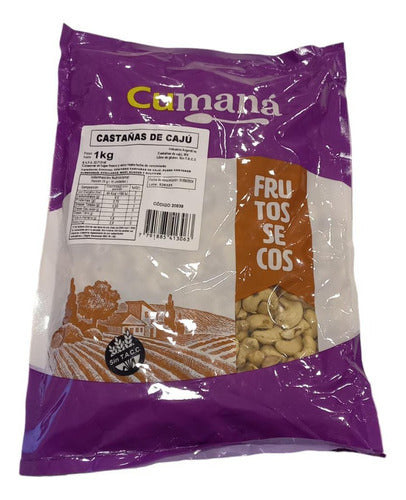 Cashew Nuts Cumaná 1 Kg | Gluten-Free | 0