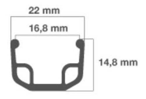 Houston 28 X 1 5/8 X 1/8 Bicycle Rim 2